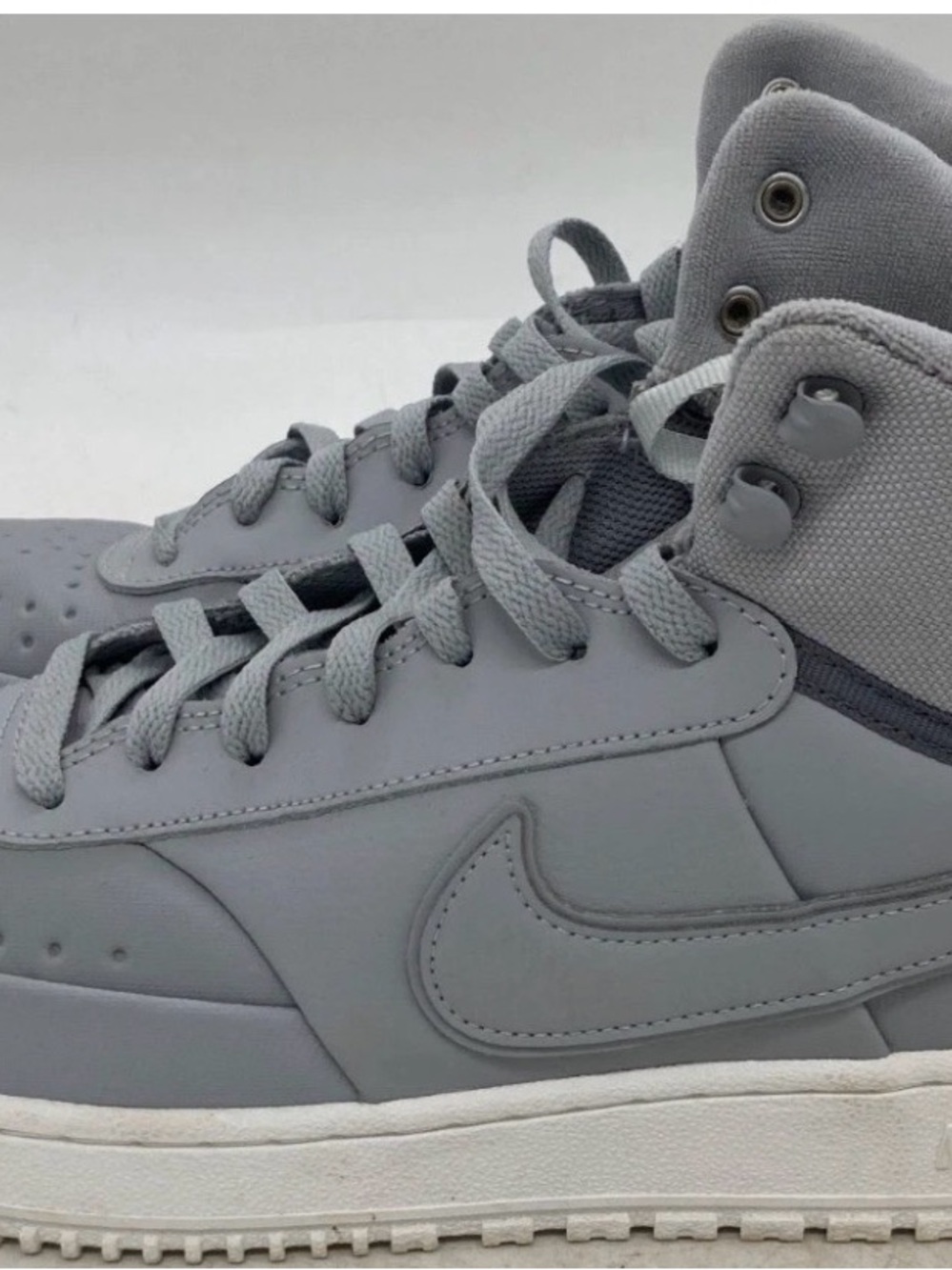 Nike Mens High-Top Sneakers Gray Size 12 Durable Casual Style DR78822-001